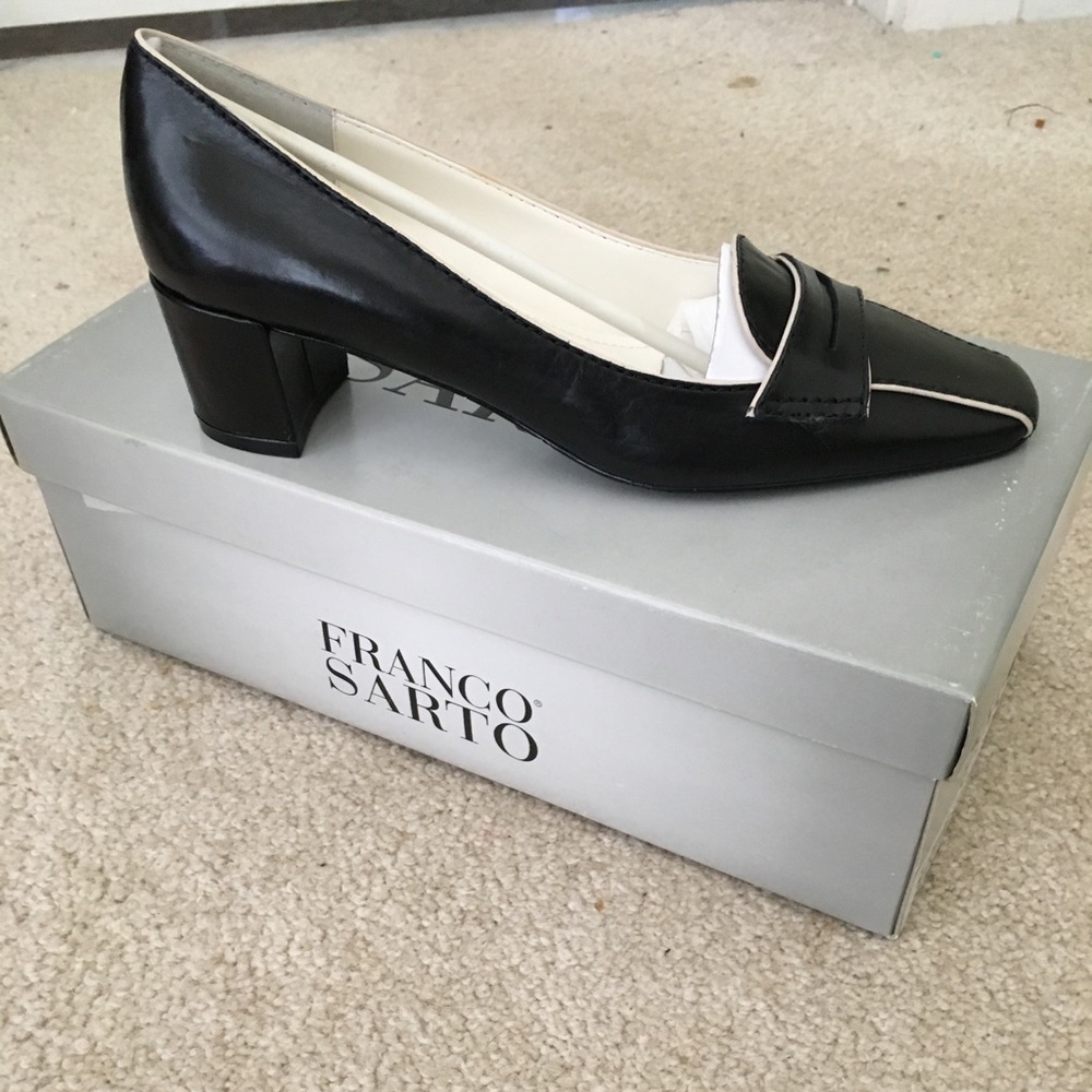 Franco Sarto Black Dress Shoes